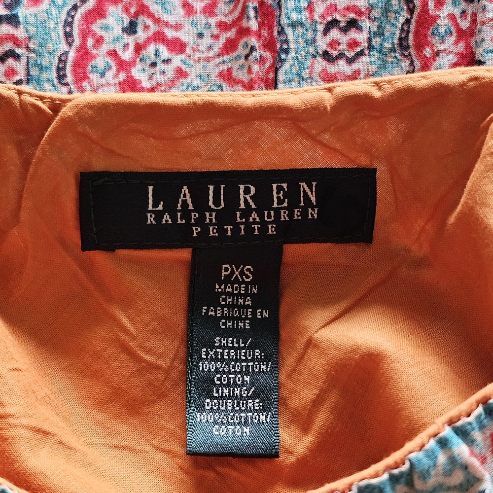 Ralph Lauren Vibrant Patterned Maxi Skirt - Picture 6 of 9